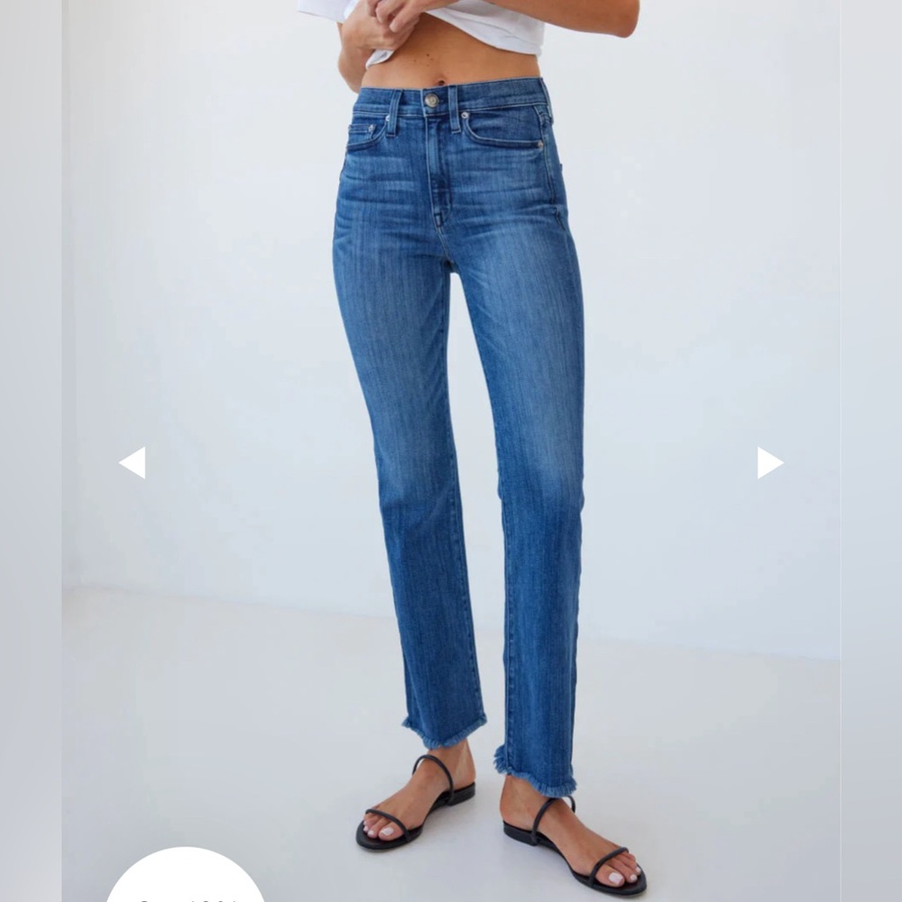 The Pop AYR Womens Jeans - Bomba wash size 23 with inseam 29